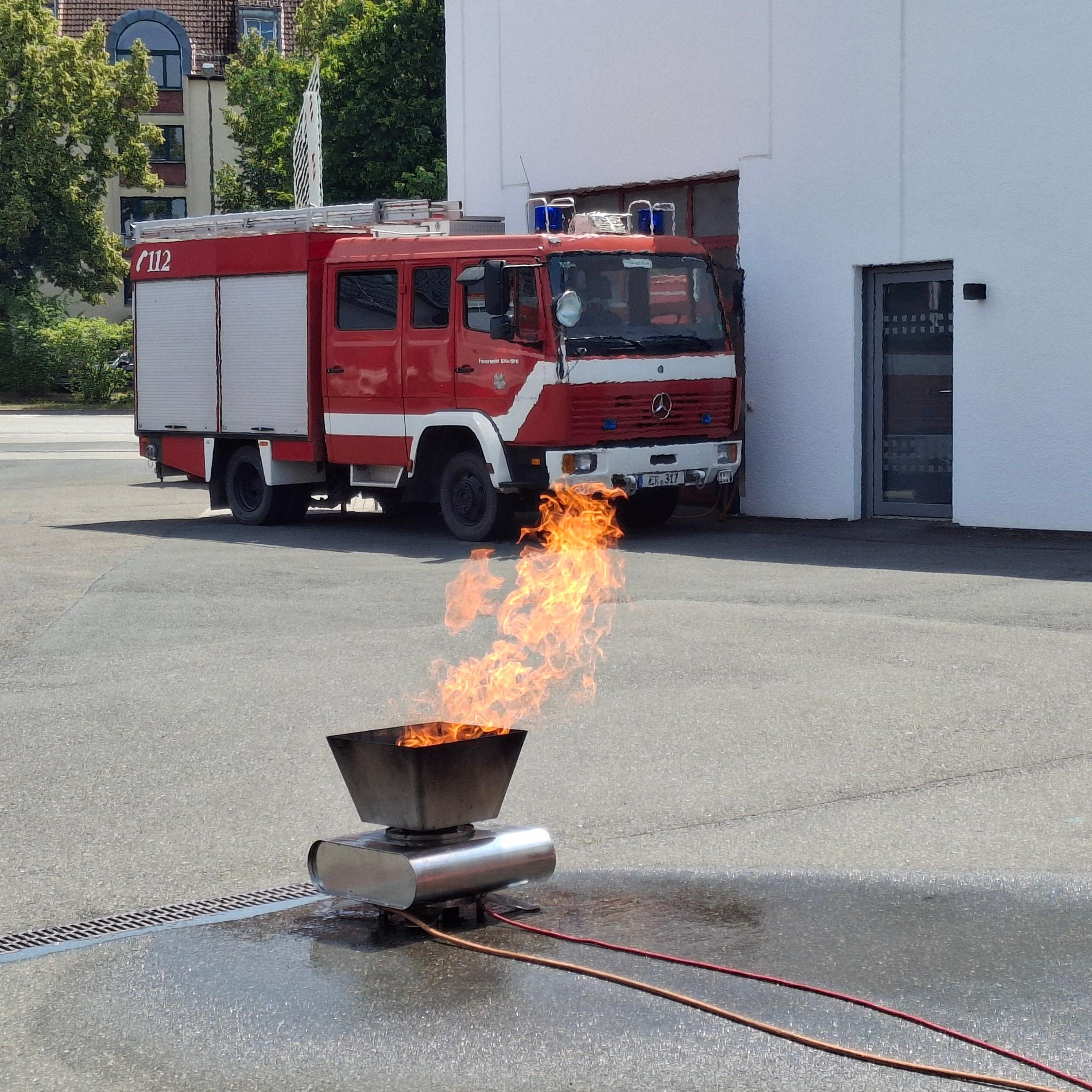 Feuerwehr Erlangen 2025- Brandschutzausbildung