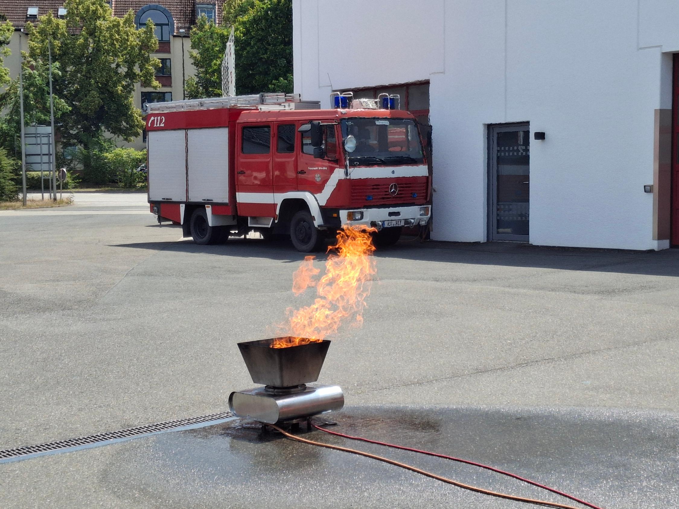 Feuerwehr Erlangen 2025- Brandschutzausbildung